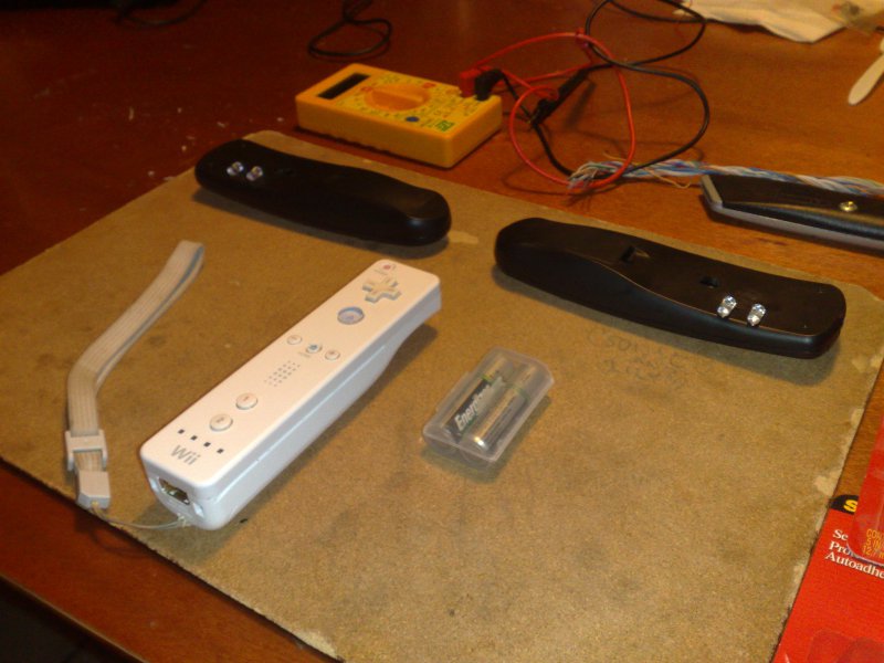 Homemade Wii sensor bar 1